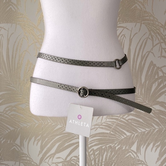 Athleta Brown and Gray Women's Belts - Picture 2 of 7